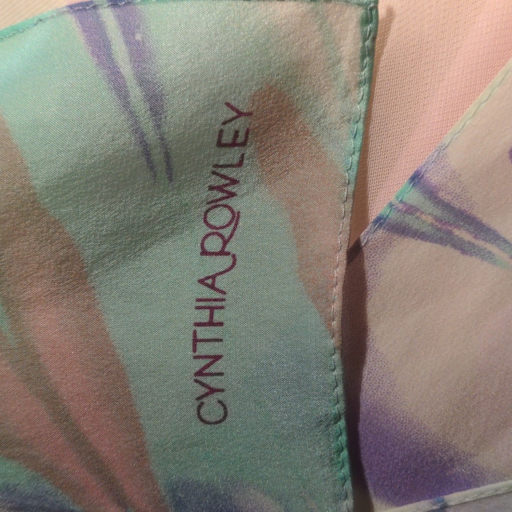 Silk Scarf by Cynthia Rowley Floral